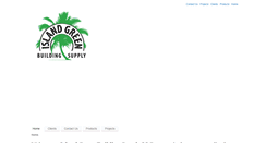 Desktop Screenshot of islandgreenbuildingsupply.com